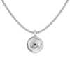 Pascal The Basketball Leaking Ball Diamond Necklace In Metallic