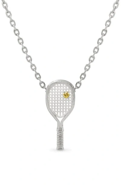 Pascal The Tennis Necklace, Yellow Diamond
