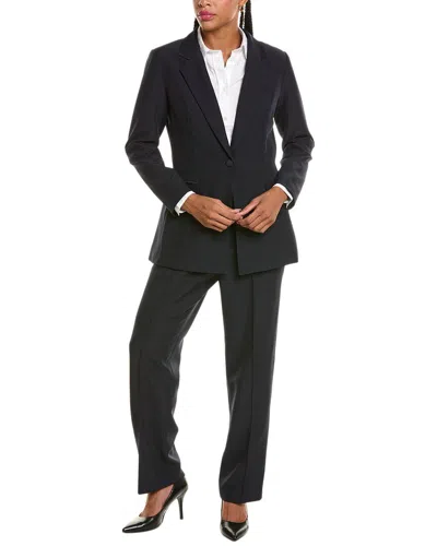 Pascale La Mode 2pc Single Button Blazer & Pant Set In Black