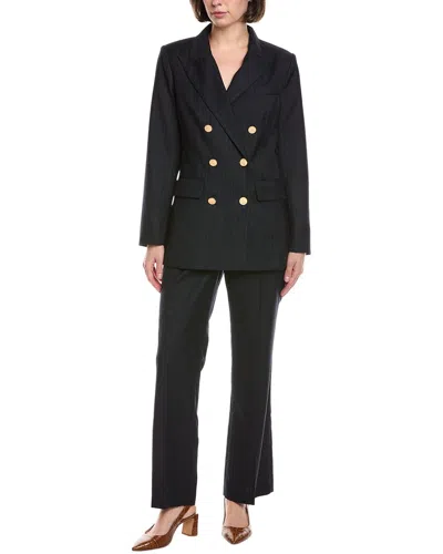 Pascale La Mode 2pc Suit In Blue