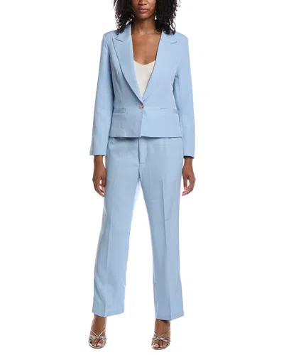 Pascale La Mode 2pc Suit In Blue
