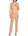 Pascale La Mode 2pc Suit In Brown