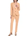 Pascale La Mode 2pc Suit In Orange