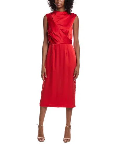 Pascale La Mode Midi Dress In Red