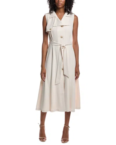 Pascale La Mode Midi Dress In Tan
