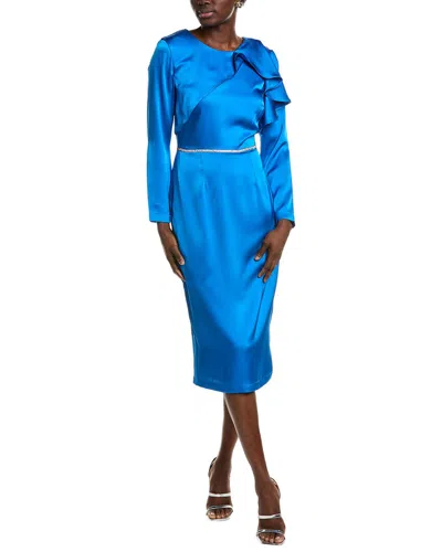 PASCALE LA MODE PASCALE LA MODE SATIN MIDI DRESS