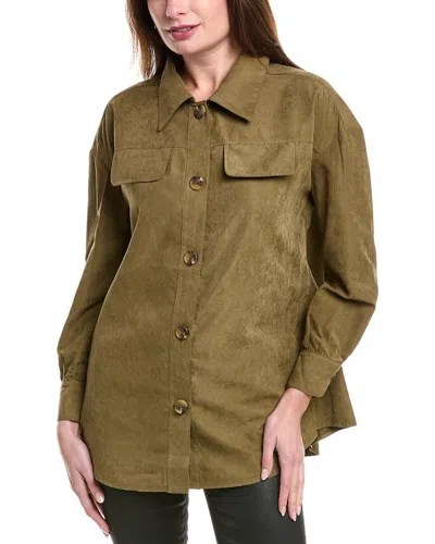 Pascale La Mode Shacket In Green