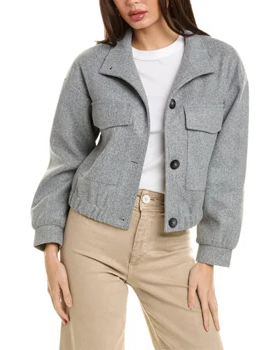 Pascale La Mode Short Jacket In Grey