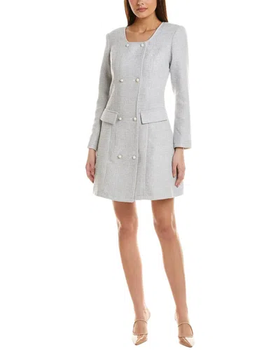 PASCALE LA MODE TWEED COAT DRESS