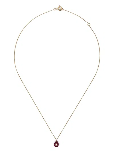 Pascale Monvoisin 14k Yellow Gold Orso Ruby And Diamond Necklace