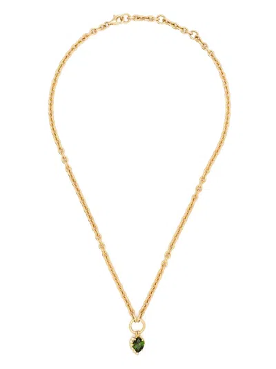 Pascale Monvoisin 18k Yellow Gold Sun No. 1 Diamond And Tourmaline Ring