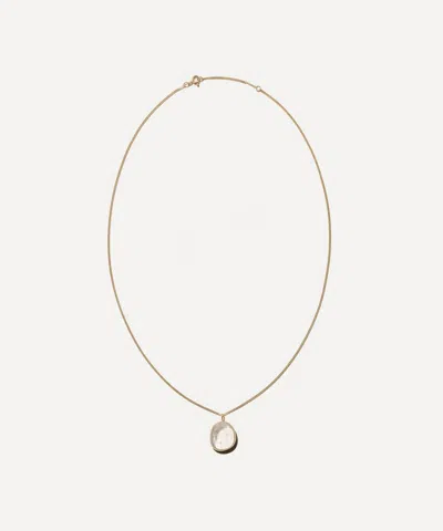 Pascale Monvoisin 9ct Gold Alba N'2 Pendant Necklace