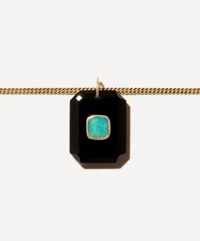 Pascale Monvoisin 9ct Gold Anton N'2 Black Onyx Pendant Necklace