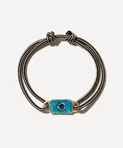 Pascale Monvoisin 9ct Gold Deva London Blue Topaz Bracelet