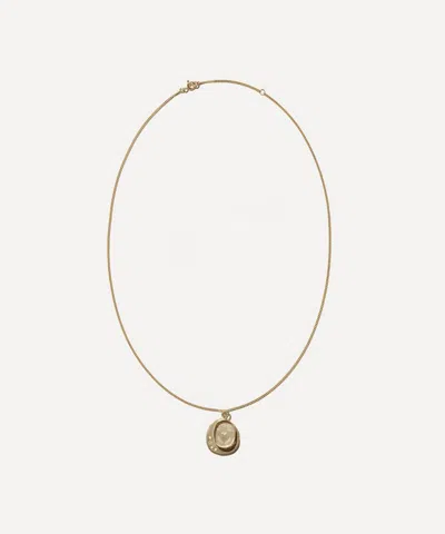 Pascale Monvoisin 9ct Gold L'amour Pendant Necklace