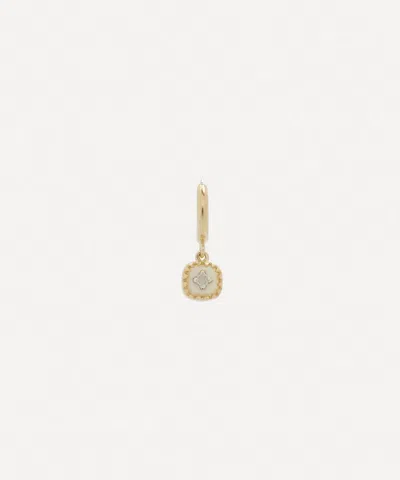 Pascale Monvoisin 9ct Gold Pierrot Hoop Earring