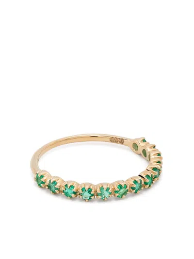 Pascale Monvoisin 9k Yellow Gold Ava No. 2 Emerald Ring
