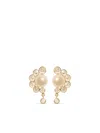 Pascale Monvoisin 9k Yellow Pearl Gold Earrings In Gold