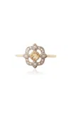 Pascale Monvoisin 9kt Yellow Gold Bettina Ring Diamond In White