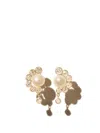 Pascale Monvoisin 9kt Yellow Gold Martha Pearl Stud Earrings In Gold