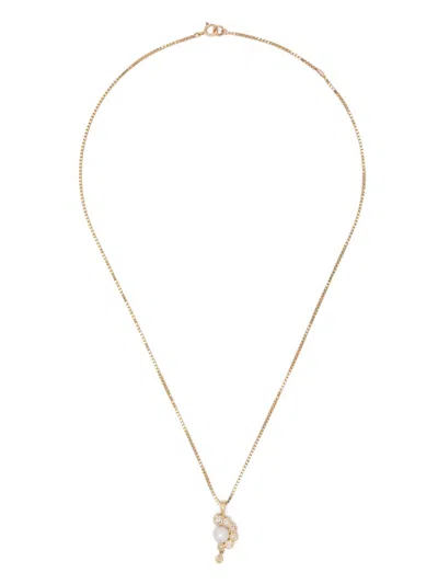 Pascale Monvoisin 9k Yellow Gold Martha Nº2 Diamond Necklace