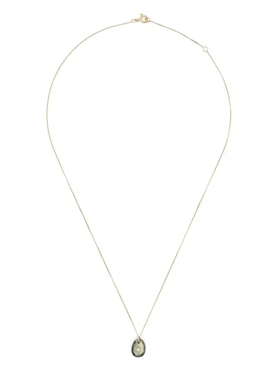 Pascale Monvoisin 14k Yellow Gold Orso Labradorite Necklace