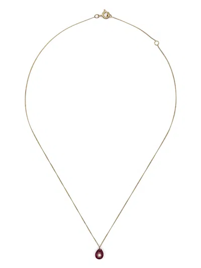 Pascale Monvoisin 14k Yellow Gold Orso Ruby And Diamond Necklace