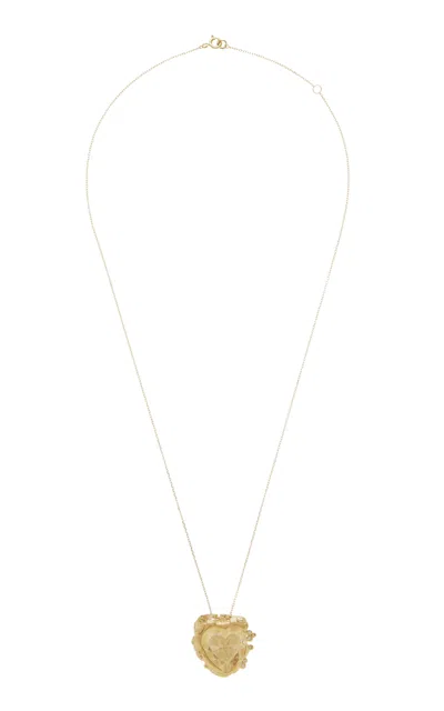 Pascale Monvoisin Chiara 9k Yellow Gold Diamond Necklace