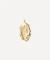 Shop Pascale Monvoisin Mens 9ct Gold Georgia Shell Pendant