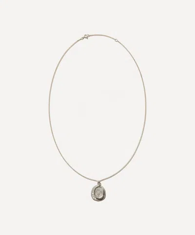 Pascale Monvoisin Silver L'amour Pendant Necklace
