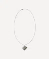 Pascale Monvoisin Silver Marcel N'3 Pendant Necklace