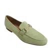Pascucci Women's Suede Loafer In Acid In Multi