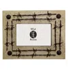 Paseo Road Double Barbwire Frame 4x6 In Cream In Neutral