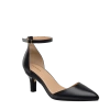 Pashion Footwear The D'orsay 3" Stiletto Heel In Coal Leather