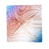 Pashmisy Women's Neutrals Silk Scarf In Beige With Animal Print