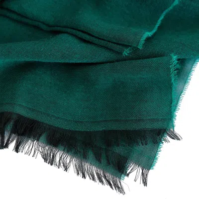 Pashmisy Women's Teal Green Wrapping Shawl - Cashmere