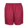 Pasithea Sleep Red Men's Bamboo Lyocell Boxer Short - Chilli - Two Pack In Red