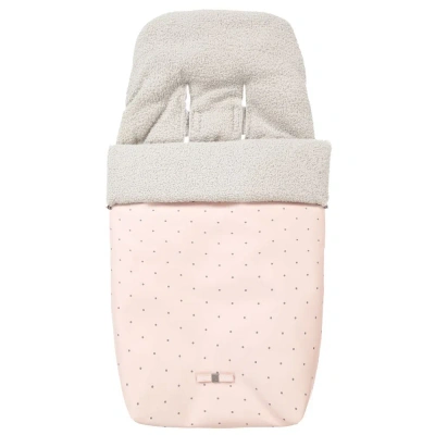 Pasito A Pasito Babies'  Girls Pink Stroller Footmuff (85cm)
