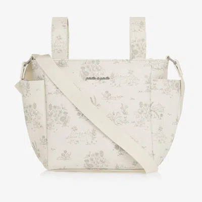 Pasito A Pasito Ivory Forest Animal Changing Bag (38cm)