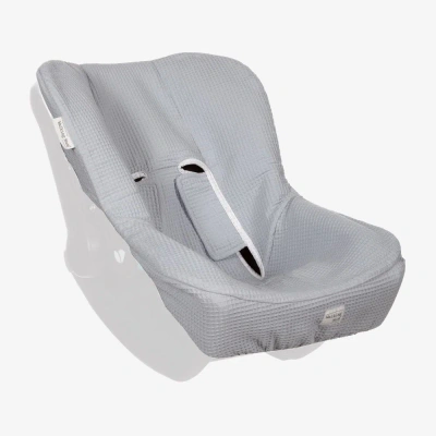 Pasito A Pasito Walking Mum Blue Car Seat Cover (66cm) In Gray