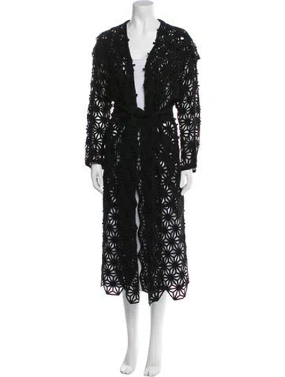 Pre-owned Paskal Coat In Black