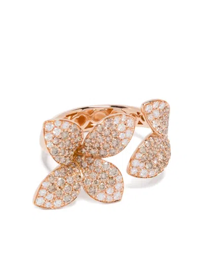 Pasquale Bruni 18k玫瑰金 Giardini Segreti 钻石戒指 In Gold