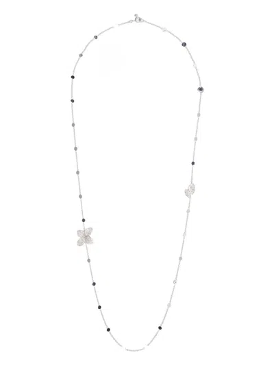 Pasquale Bruni 18k白金 Giardini Segreti 钻石戒指 In Silver