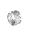 Pasquale Bruni 18k White Gold Amore Band Ring Pb10-050225 In Metallic