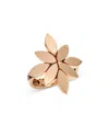 Pasquale Bruni 18k Rose Gold Ghirlanda Polished Flower Statement Ring In Gold