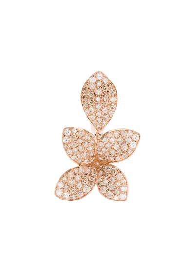 Pasquale Bruni 18kt Giardini Segreti Rotgoldohrringe Mit Diamant In Gold