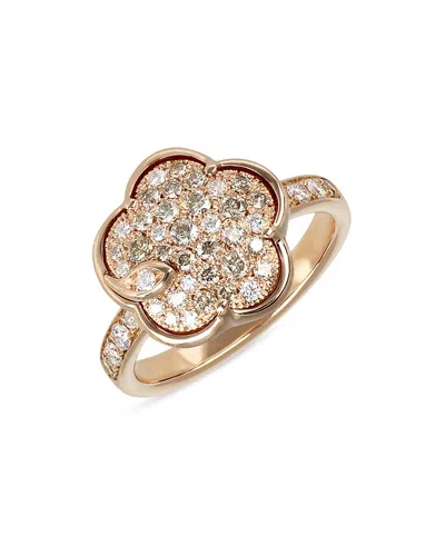Pasquale Bruni 18k Rose Gold Petit Joli Diamond Flower Ring