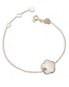 Pasquale Bruni 18k Rose Gold Petit Joli White Agate & Diamond Bracelet In White/rose Gold