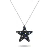Pasquale Bruni 18k White Gold 2.04ct Diamond And Sapphire Necklace Pb43-020525