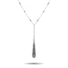Pasquale Bruni 18k White Gold 3.41ct Diamond Necklace Pb28-020525 In Metallic
